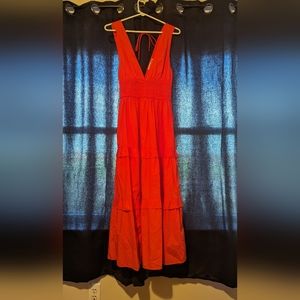 NWT Abercrombie Red Dress w/Pockets